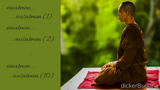 Atemübung zen meditation
