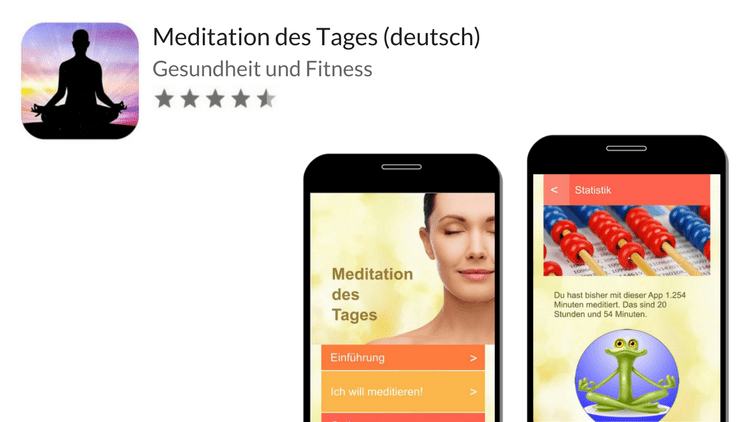 Meditation des Tages Meditation App