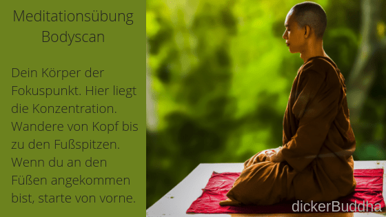 Meditationsübung Bodyscan