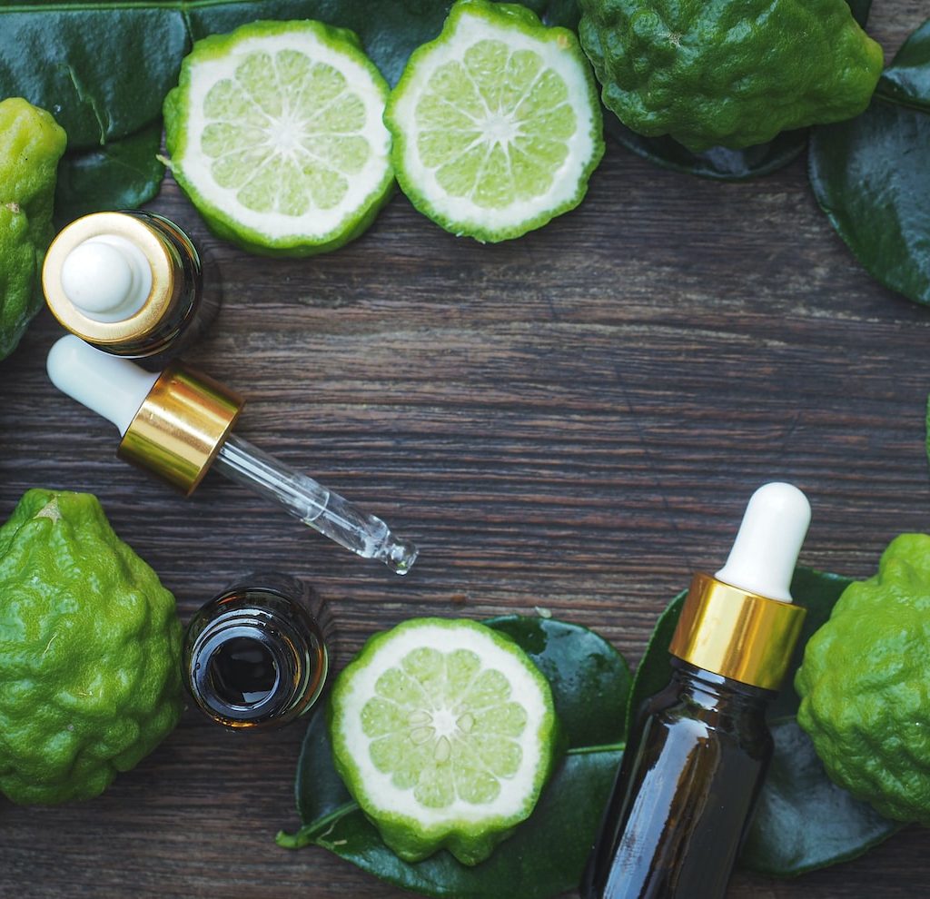 Bergamotte Öl ätherisches Öl Fläschchen Pippette