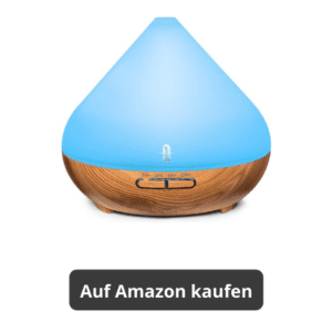blauer Aroma Diffusor Aroma Vernebler für ätherische Öle bei Amazon